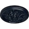 Ekena Millwork Katheryn Ceiling Medallion (Fits Canopies up to 2 1/8"), 14 1/2"OD x 2 3/4"P, Midnight Dream CM14KTMDF - alternate 4